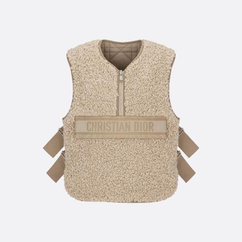  DIOR迪奧 22年秋冬 女士 馬甲 雙面無袖背心 217G04A2827_X1233