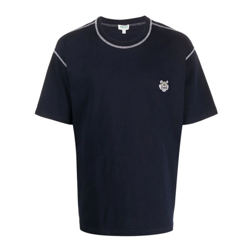 Kenzo 高田賢三  男裝 服裝 虎頭圖案印花 男士短袖T恤 FA55PU5043AB