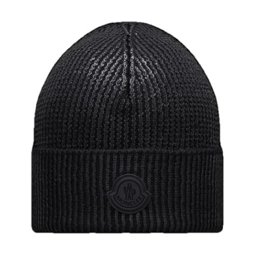  MONCLER蒙可蒙克萊 22年秋冬 女士 帽子 Shiny Wool Beanie H20933B00005M2022999
