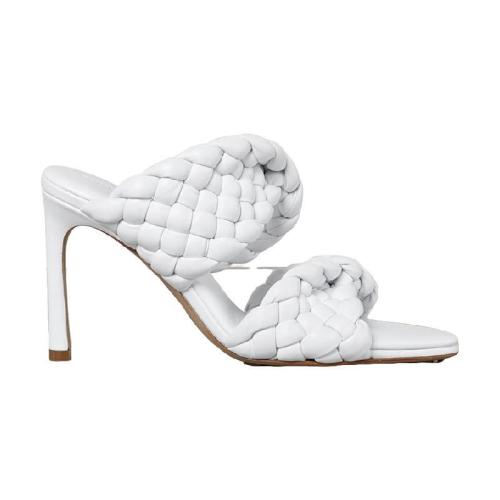  BV葆蝶家 22年秋冬 女士 高跟涼鞋 SANDALES BV CURVE 618757VBTG09122 預(yù)定商品1-3周發(fā)貨