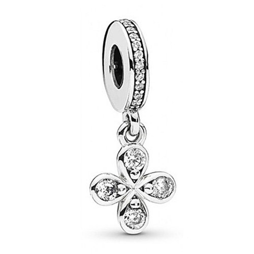 PANDORA/潘多拉 女士銀色925銀四葉草造型墜飾吊墜 797969CZ