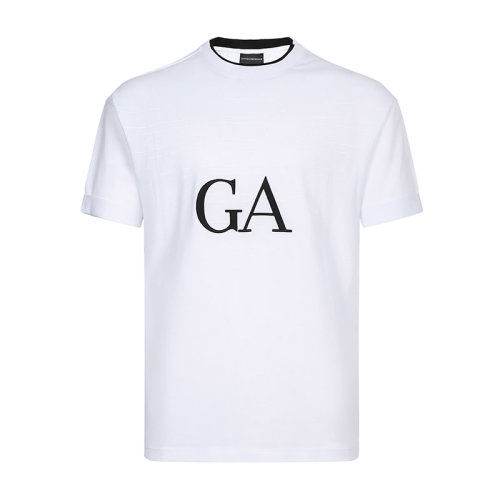 Emporio Armani/安普里奧阿瑪尼 棉質(zhì)圓領(lǐng)男士短袖T恤 3G1TL8 1JTUZ F107