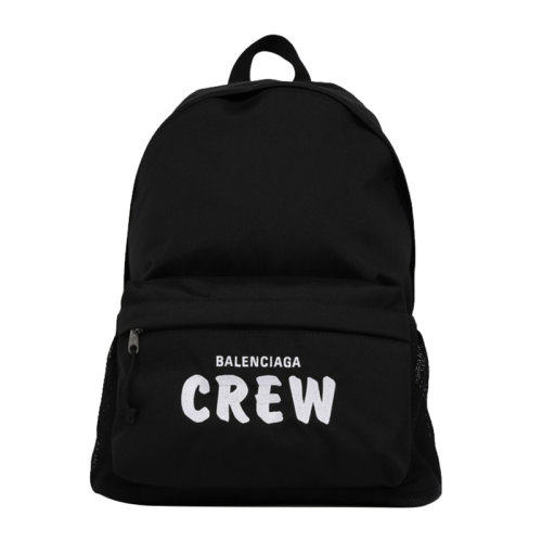 Balenciaga/巴黎世家  男士黑色聚酯纖維雙肩包 617763-H75YX-1090（預(yù)售4-5周發(fā)貨）