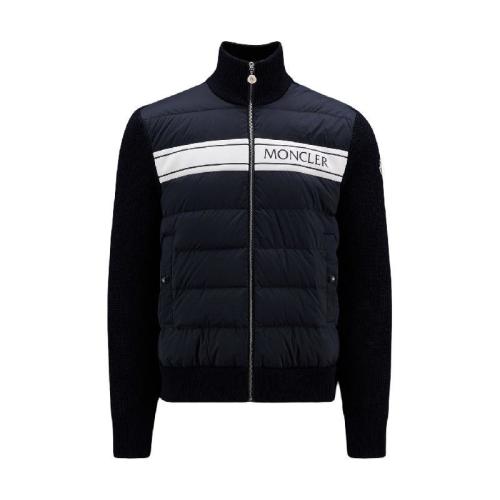  MONCLER蒙可蒙克萊 22年秋冬 男士 針織衫 Padded Zip-Up Cardigan H20919B00005M1131769