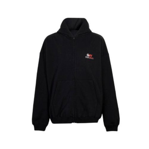 Balenciaga/巴黎世家  男裝 時尚簡約 連帽 男士黑色棉質衛(wèi)衣 620974TIVD41000 HKY012467