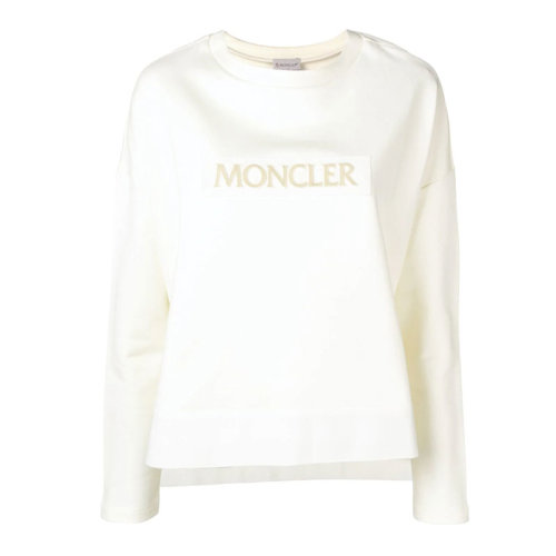Moncler/蒙克萊 蒙口 女裝品牌字母棉質(zhì)女士圓領(lǐng)衛(wèi)衣 8054500809BE034