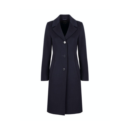 MaxMara/麥絲瑪拉  女裝  女士深藍(lán)色時尚百搭秋冬大衣 50160109000 015