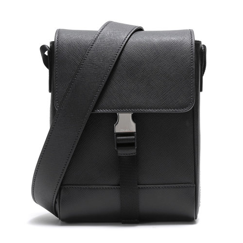 PRADA/普拉達(dá) 男士牛皮單肩斜挎包 2VD019 9Z2