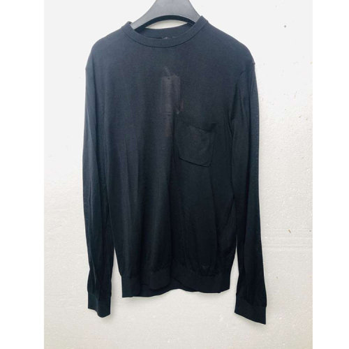 Emporio Armani/安普里奧阿瑪尼/黑色男士長袖T恤