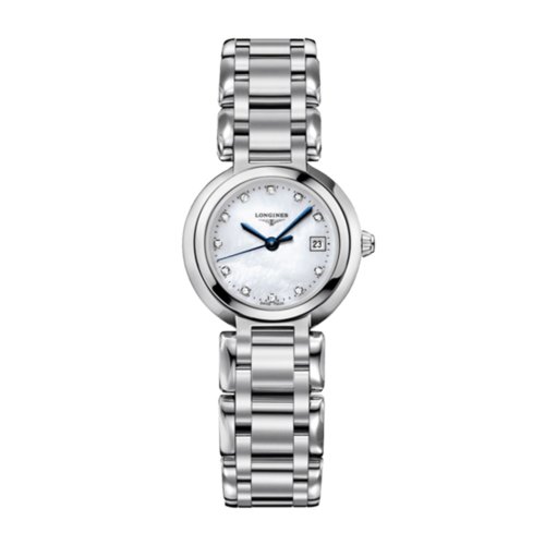 LONGINES/浪琴 心月系列 鉆石時(shí)標(biāo) 石英 女士腕表 L8.110.4.87.6