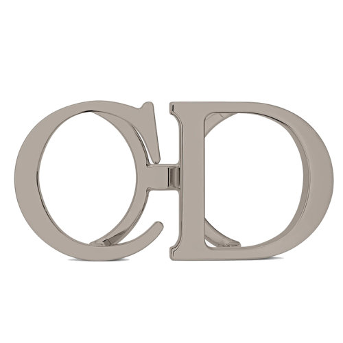 DIOR/迪奧 男士CD標(biāo)志釕色黃銅皮帶扣35毫米4900RUMET_H07K