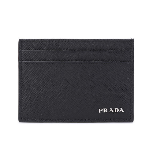 PRADA/普拉達(dá)【22年新款】男士Saffiano系列皮革卡包卡夾 2MC9 C5S