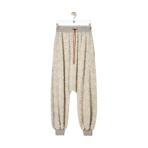  LOEWE羅意威 22年秋冬 女士 休閑褲 Anagram balloon sweatpants in cotton S359Y27X10-1692