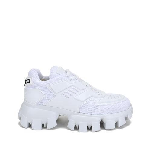 PRADA/普拉達(dá) 女士織物/橡膠Cloudbust Thunder系帶休閑運(yùn)動(dòng)鞋 1E819L 3KR2 F 050