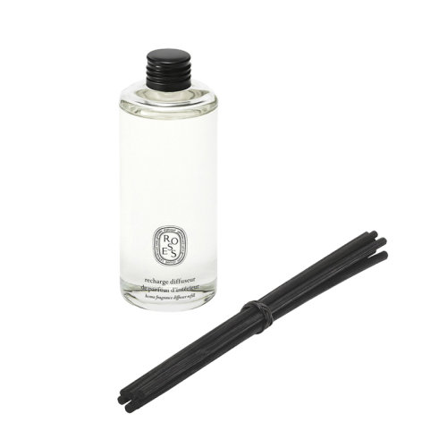 Diptyque蒂普提克 室內(nèi)擴(kuò)香擺件無火藤條香薰玫瑰200ml 補(bǔ)充裝