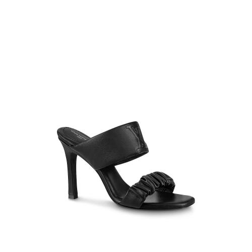  LV路易威登 22年秋冬 女士 高跟涼鞋 MULE DRAPY 1AAB5H 1AAB5O 1AAB5L 1AAB5J 1AAB5M 1AAB5T