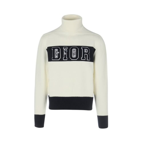  DIOR/迪奧 男士白色棉質(zhì)針織衫/毛衣 193M634AT360-085 PLFSX