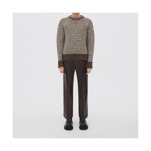  BV葆蝶家 22年秋冬 男士 針織衫 pull en laine epaisse a motif zigzag 721234V2CW01373