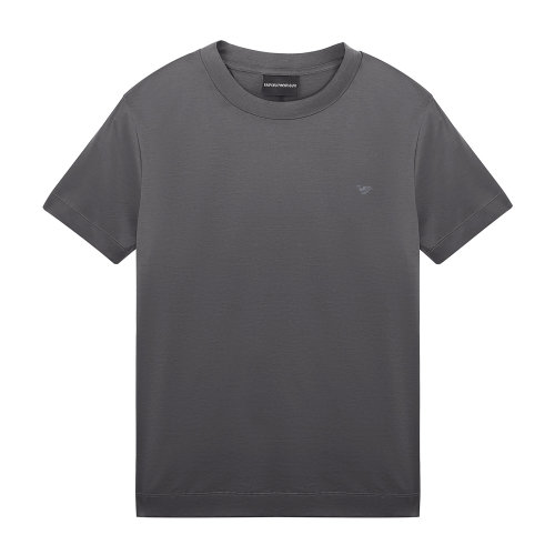 Emporio Armani/安普里奧阿瑪尼[Capsule Travel Essential] 灰色 男士短袖T恤  灰色 XL 灰色 XL