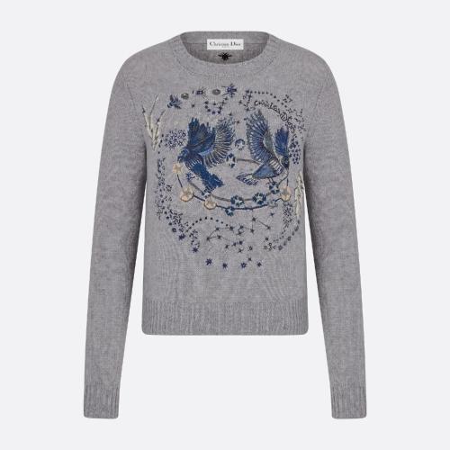  DIOR迪奧 22年秋冬 女士 針織衫 針織衫 244S57GE061_X8859