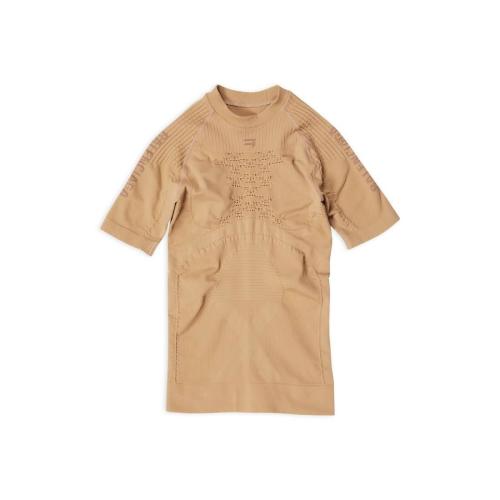  BALENCIAGA巴黎世家 22年秋冬 女士 短袖襯衫 Womens Sporty B Crewneck Short Sleeve Athleti