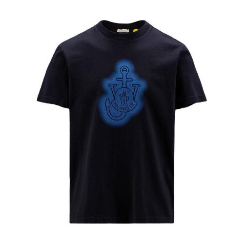  MONCLER蒙可蒙克萊 22年秋冬 女士 短袖T恤 男女款圓領(lǐng)短袖T恤 H209E8C00005829JS778