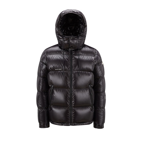 Moncler/蒙克萊 22年秋冬新款 Maya 70系列FRGMT藤原浩合作款 男女同款星鉆黑色尼龍面料Rickey短款羽絨夾克H209U1A00002M2149999