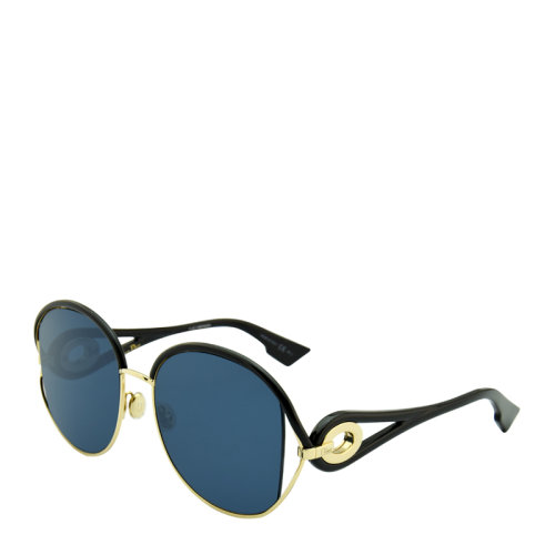 DIOR/迪奧 復(fù)古 優(yōu)雅 摩登 橢圓形 鏤空 女士 太陽鏡 3色可選 墨鏡 眼鏡 DIORNEWVOLUTE 57mm