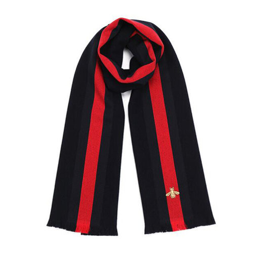 GUCCI/古馳 男女同款小蜜蜂圍巾 475513 4G487 4068