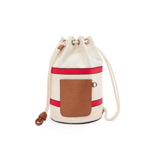  LOEWE羅意威 22年秋冬 男士 單肩包 Sailor bag in jacquard and calfskin B734Z17X25-3099