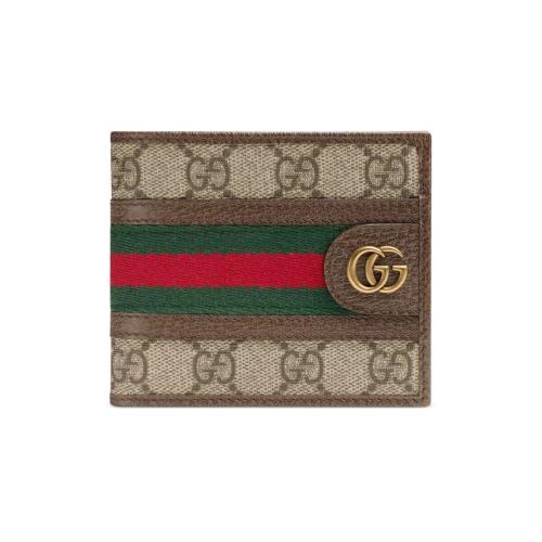  GUCCI古馳 22年秋冬 男士 Ophidia系列GG錢包 597606 96IWT 8745 預(yù)定商品2-6周發(fā)貨