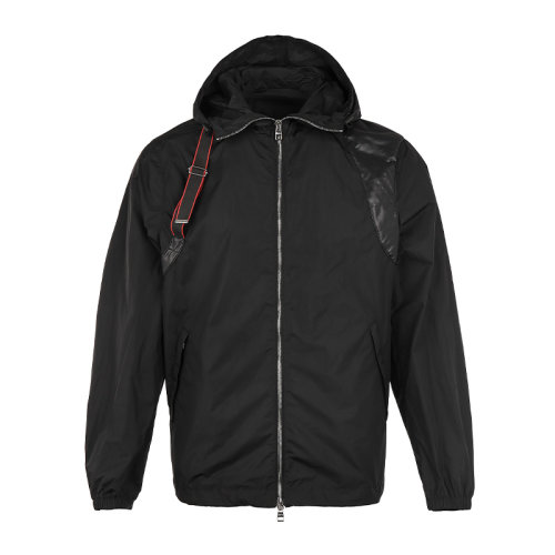 Alexander McQueen/亞歷山大麥昆男士風(fēng)衣沖鋒衣男士外套662324QRR21