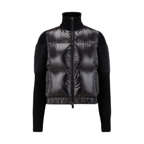  MONCLER蒙可蒙克萊 22年秋冬 女士 羽絨服 羊毛與馬海毛混紡襯墊開衫 H20939B00018M1241999