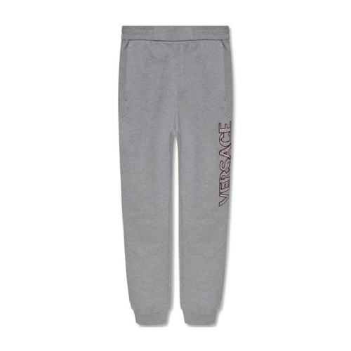  VERSACE/范思哲 男士灰色織物休閑褲 1004011-1A02880-1E090 PLFSX