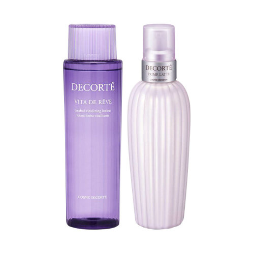 COSME DECORTE/黛珂水乳套裝 紫蘇水150ml+牛油果乳液150ml 新疆不發(fā)貨