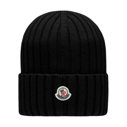  MONCLER蒙可蒙克萊 22年秋冬 女士 帽子 Ribbed Knit Wool Beanie H20933B00037A9327999