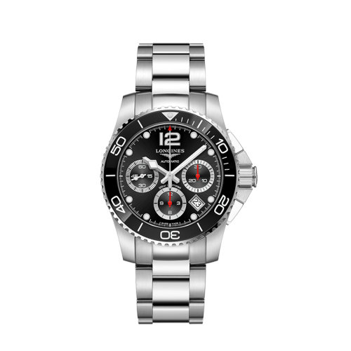 LONGINES/浪琴  康卡斯?jié)撍盗腥酆诳典搸C(jī)械表男士腕表41毫米L3.783.4.56.6