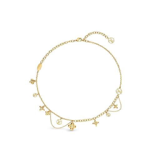  LV路易威登 22年秋冬 女士 項鏈 Blooming 項鏈 M64855 預(yù)定商品2-8周發(fā)貨