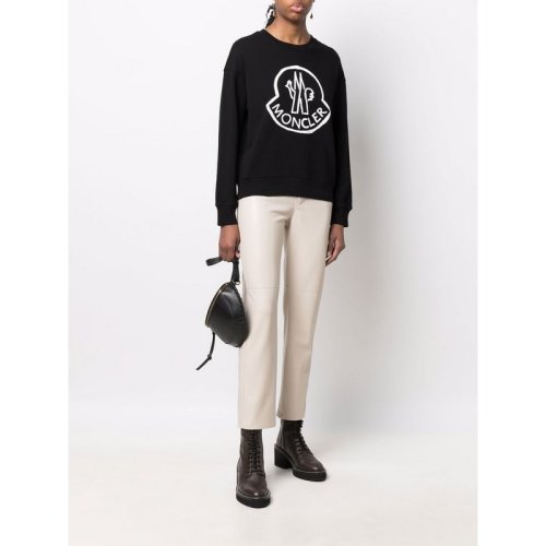  Moncler/蒙克萊 女士白色棉質(zhì)衛(wèi)衣 8G00023 899M1 032 PLFSX