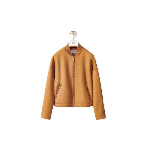  LOEWE羅意威 22年秋冬 女士 夾克 Jacket in shearling S359Y19L47-5542
