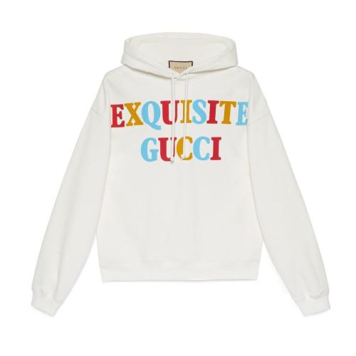  GUCCI古馳 22年秋冬 男士 “Exquisite Gucci”人物衛(wèi)衣 700120 XJEXD 9095