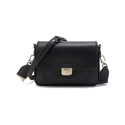 Michael Kors/邁克·科爾斯  MK女包 BRADSHA系列中號(hào)牛剖層皮革單肩斜挎包信封包 30S1G2BM2L