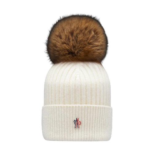  MONCLER蒙可蒙克萊 22年秋冬 女士 帽子 Cashmere Beanie With Pom Pom H20983B00011M1213034