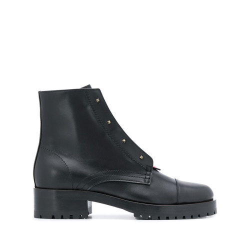 Valentino/華倫天奴  女鞋 時尚百搭 女士黑色短靴 SW2S0P04GKD0SM  HKY015C