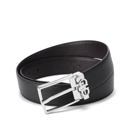SalvatoreFerragamo/菲拉格慕 男士牛皮針扣式雙面皮帶腰帶 67A037