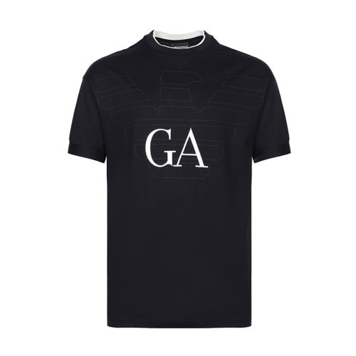 Emporio Armani/安普里奧阿瑪尼 棉質(zhì)圓領(lǐng)男士短袖T恤 3G1TL8 1JTUZ