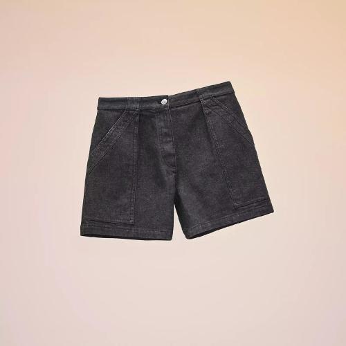  HERMES愛馬仕 22年秋冬 女士 短褲 Short denim H2E0450DQS740