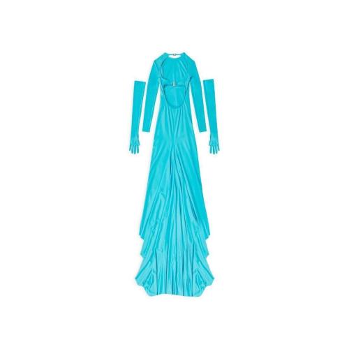  BALENCIAGA巴黎世家 22年秋冬 女士 連衣裙 SWIMSUIT晚禮服 720000TYK074900