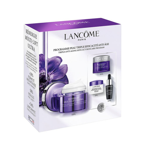 Lancome蘭蔻 2022情人節(jié)限量塑顏套裝4件套 日霜50ml+晚霜15ml+眼霜5ml+精華液10ml