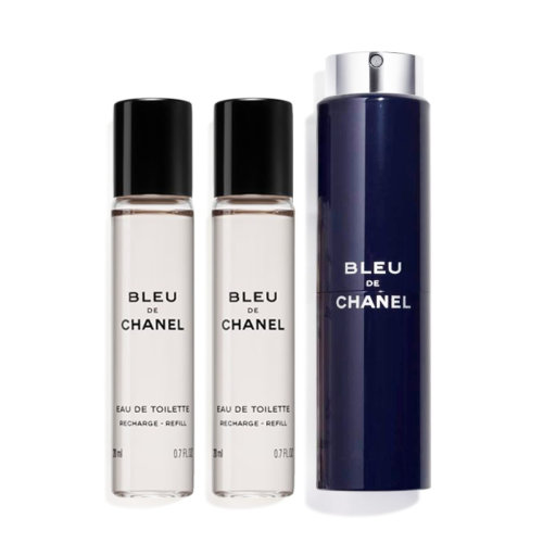 CHANEL/香奈兒 蔚藍(lán)男士淡香水20MLx3 攜便裝